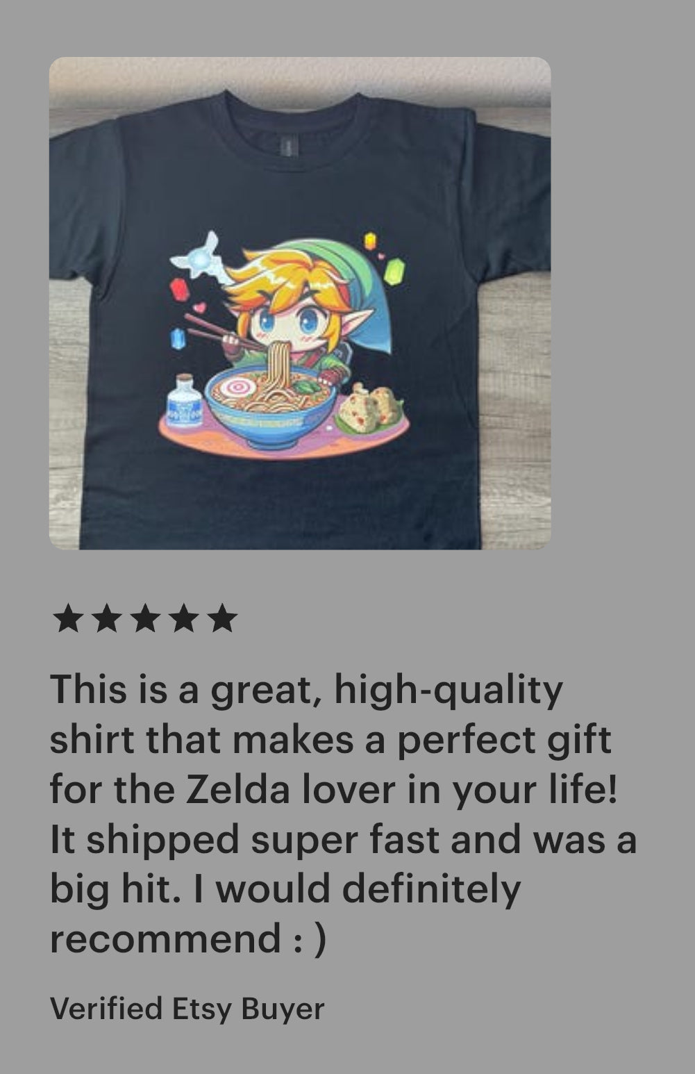 Link Ramen Kids/Adult Unisex Shirt, Link Shirt, Zelda Shirt, Ramen Shirt, Anime Ramen Shirt, Anime Shirt, Gamer Shirt, Anime Gamer Shirt, Cute Ramen Shirt, Legend Of Zelda